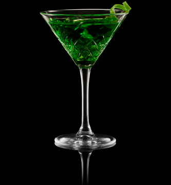 P31 Green Vodka Martini