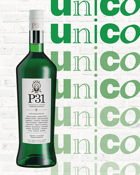 P31 Aperitivo Green est unique