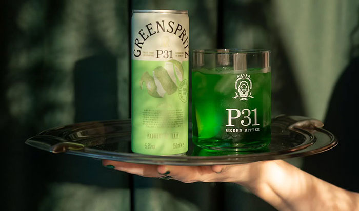 Canette de P31 Green Spritz prêt-à-boire